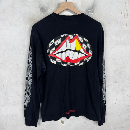 Chrome Hearts Chomper Floral L/S T-Shirt