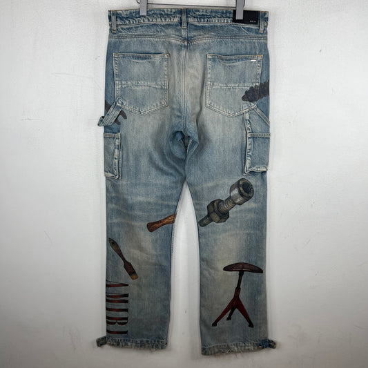 Amiri Rhee Studio Carpenter Denim Jeans