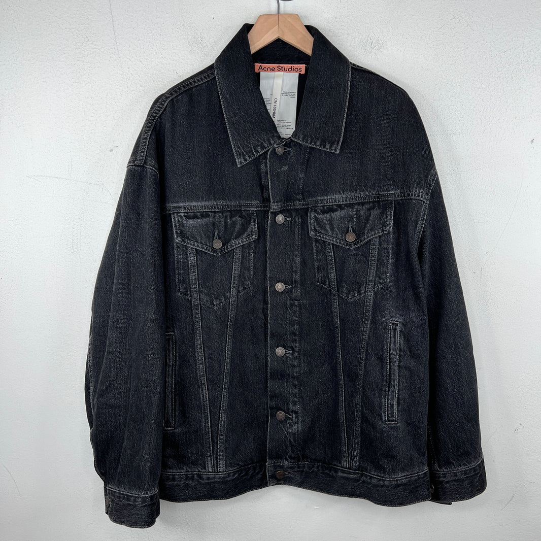 Acne Studios Black Oversized Denim Jacket