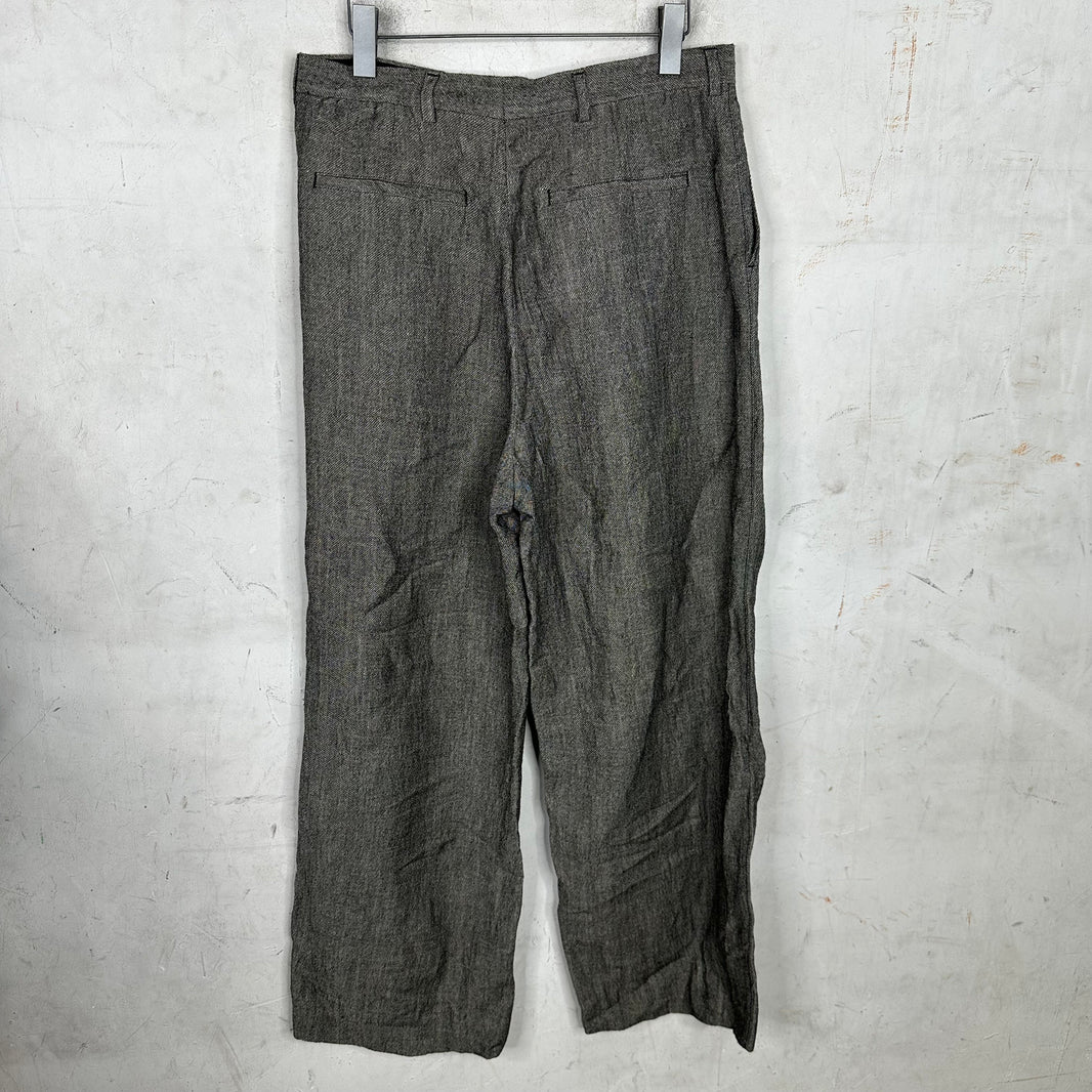 Acne Studios Crinkled Relaxed Fit Trousers