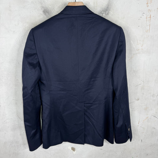 Thom Browne Navy 2 Button Blazer