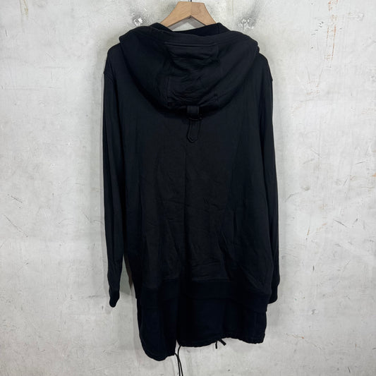 Givenchy Double Layered Zip Hoodie