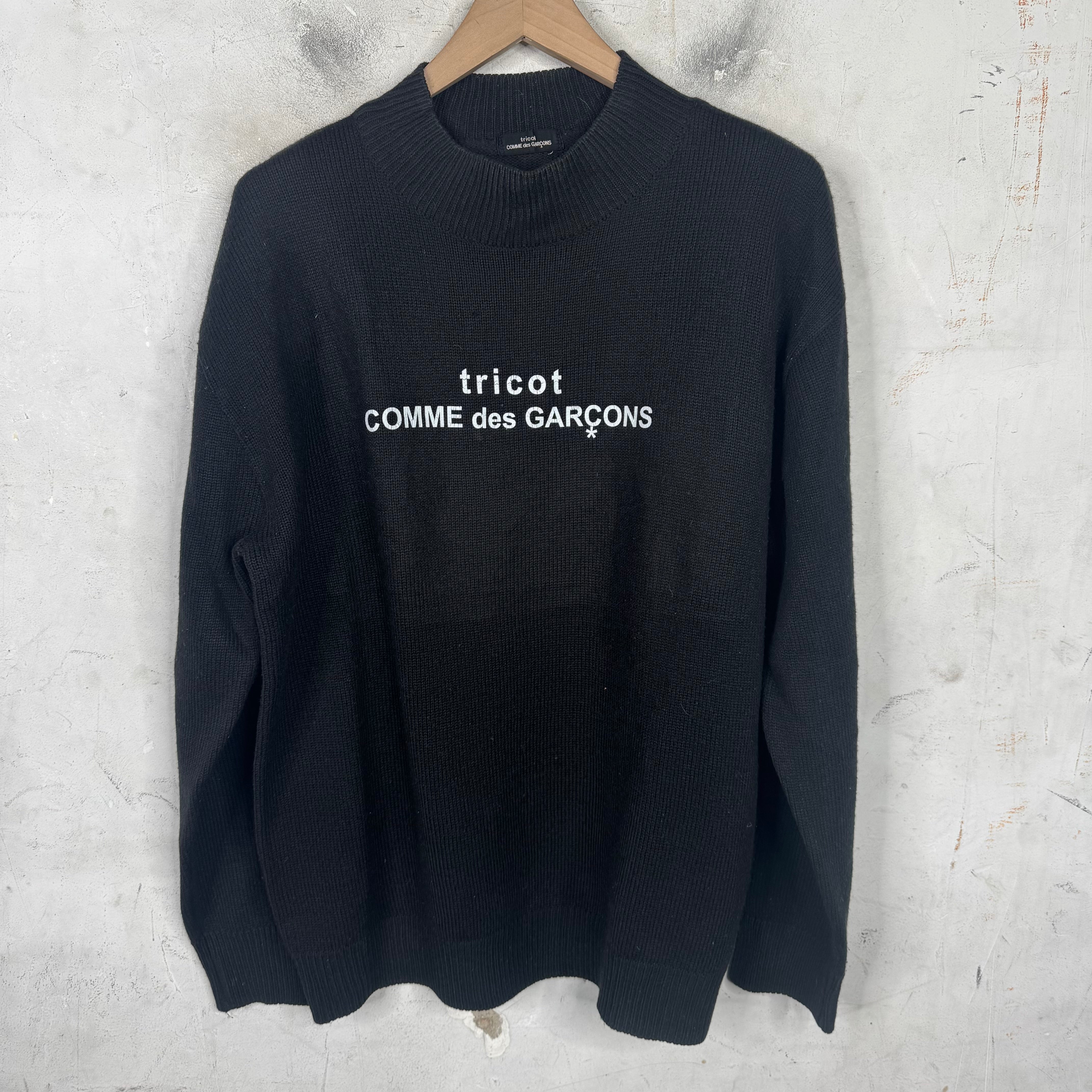 Comme Des Garçons Tricot Mock Neck Sweater – www.Lukes.store
