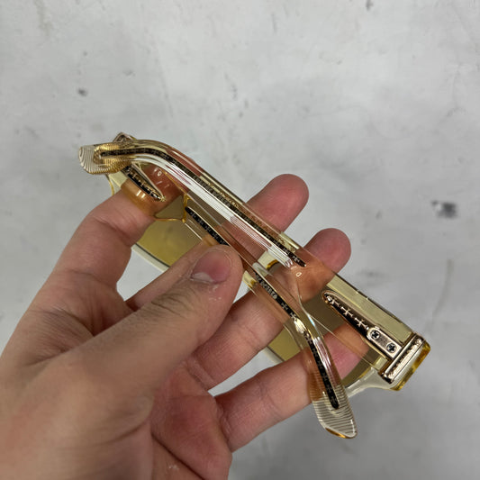 Chrome Hearts Translucent Yellow Girthquake Sunglasses