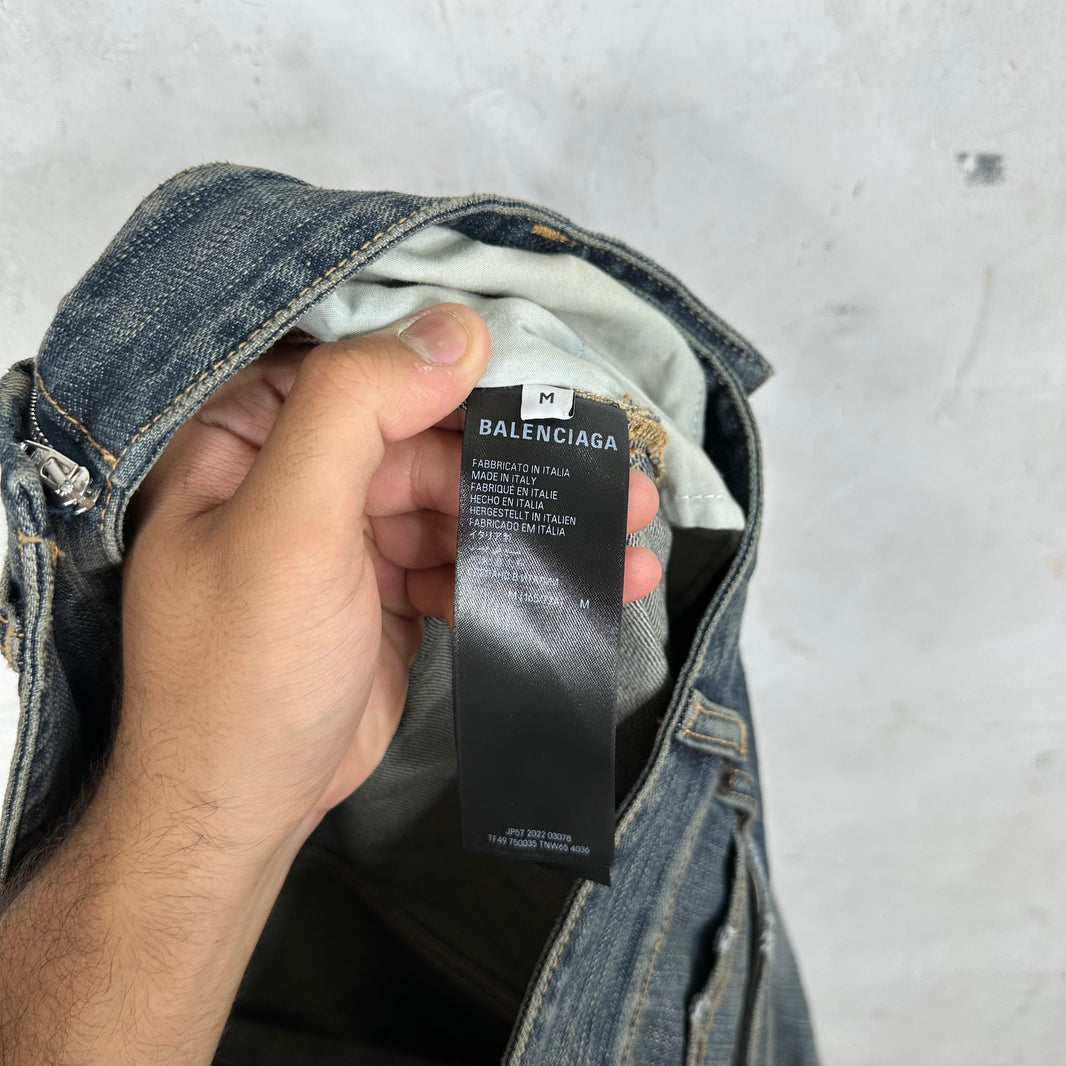 Balenciaga Layered Apron Jeans