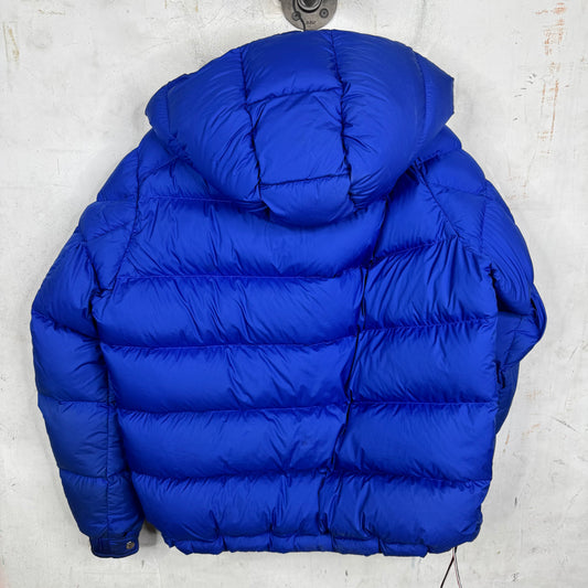 Moncler Blue Two Toned Porier Giubbotto Jacket
