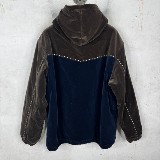 Supreme Velour Studded Fleece Lined Jacket