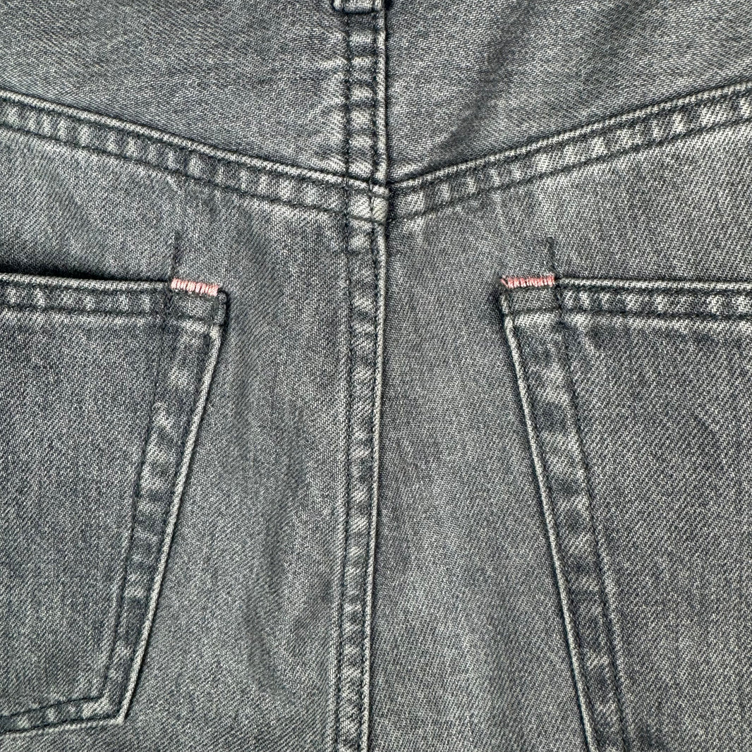 Acne Studios Gray Straight Leg Jeans