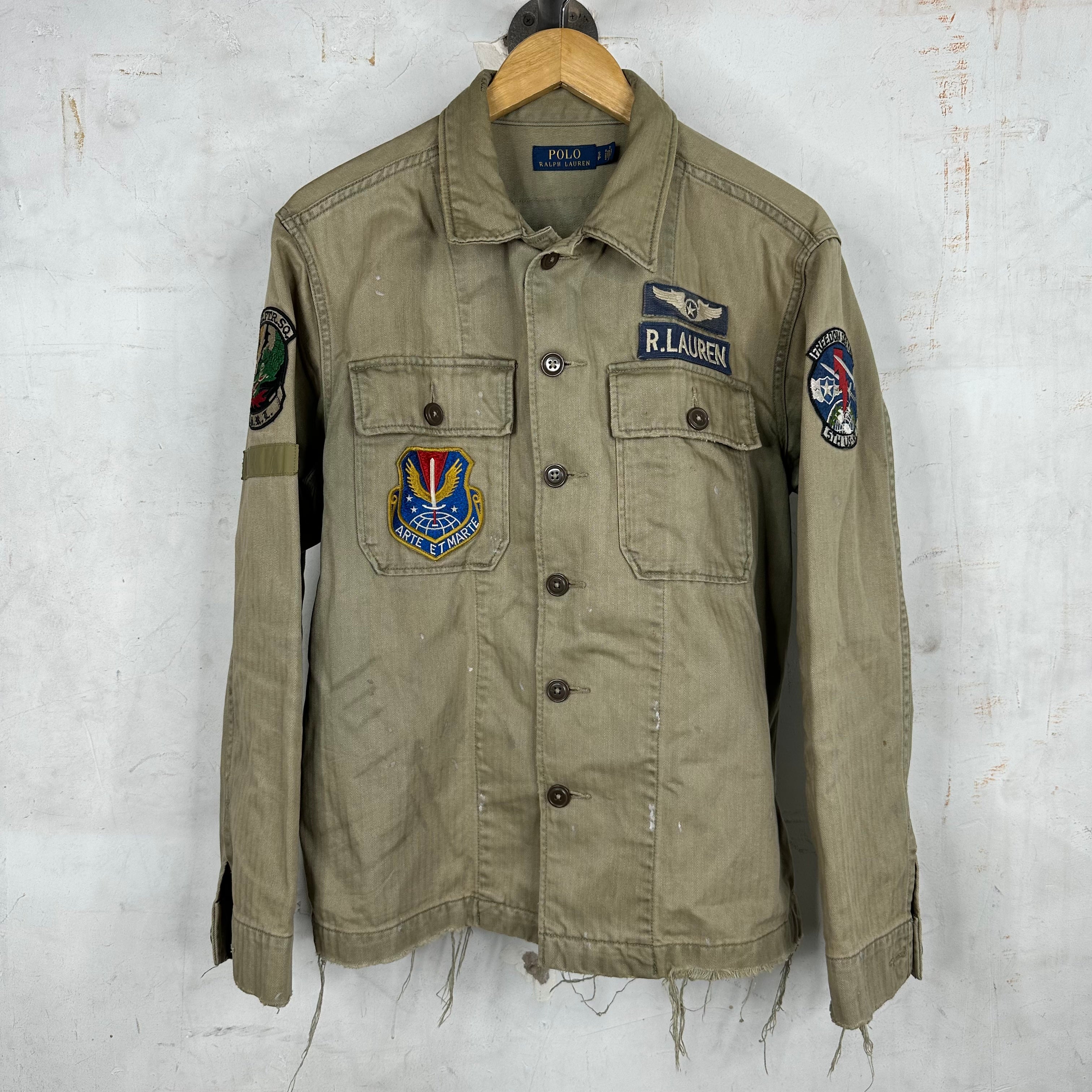 Ralph top Lauren military jacket