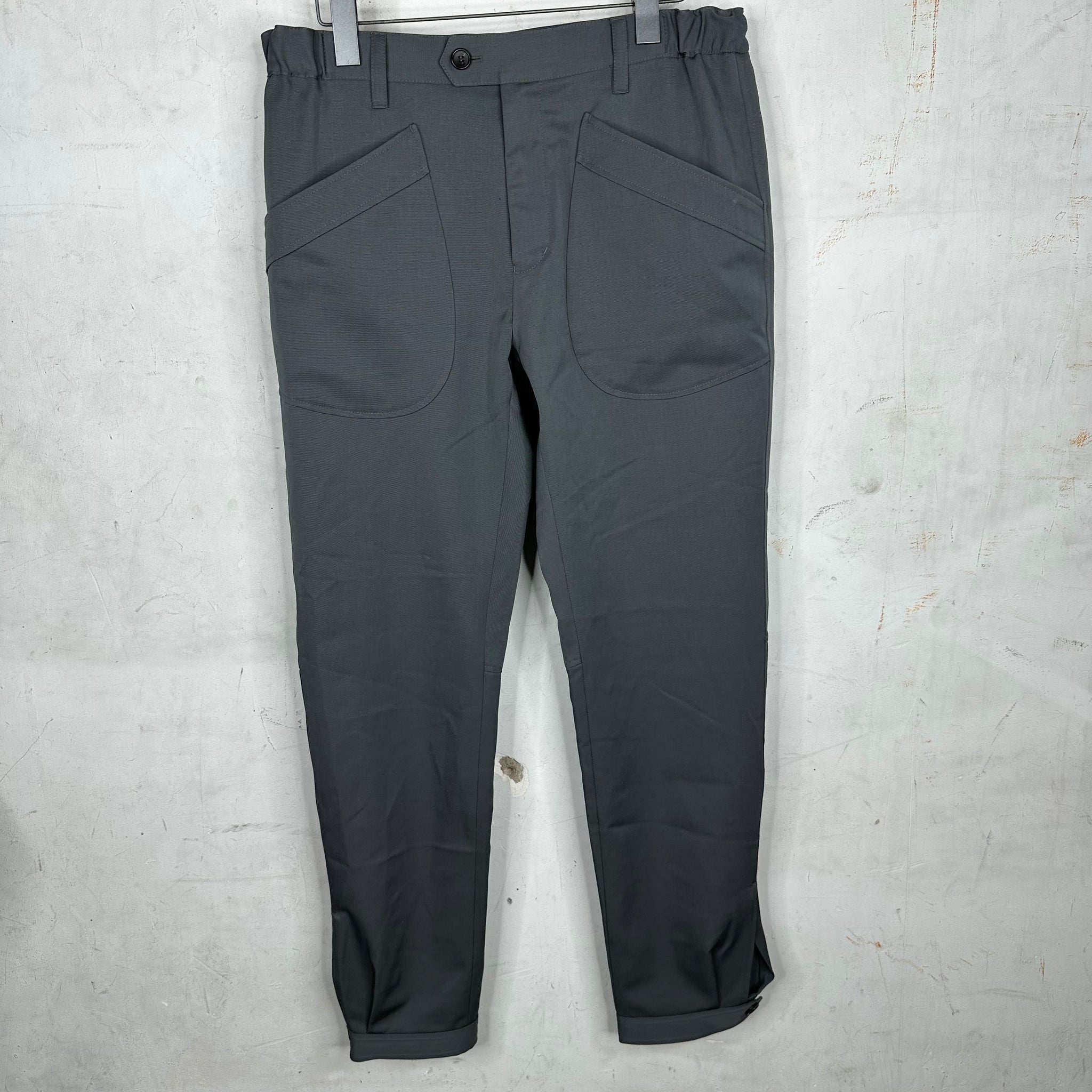 Lanvin Tapered Grey Trousers