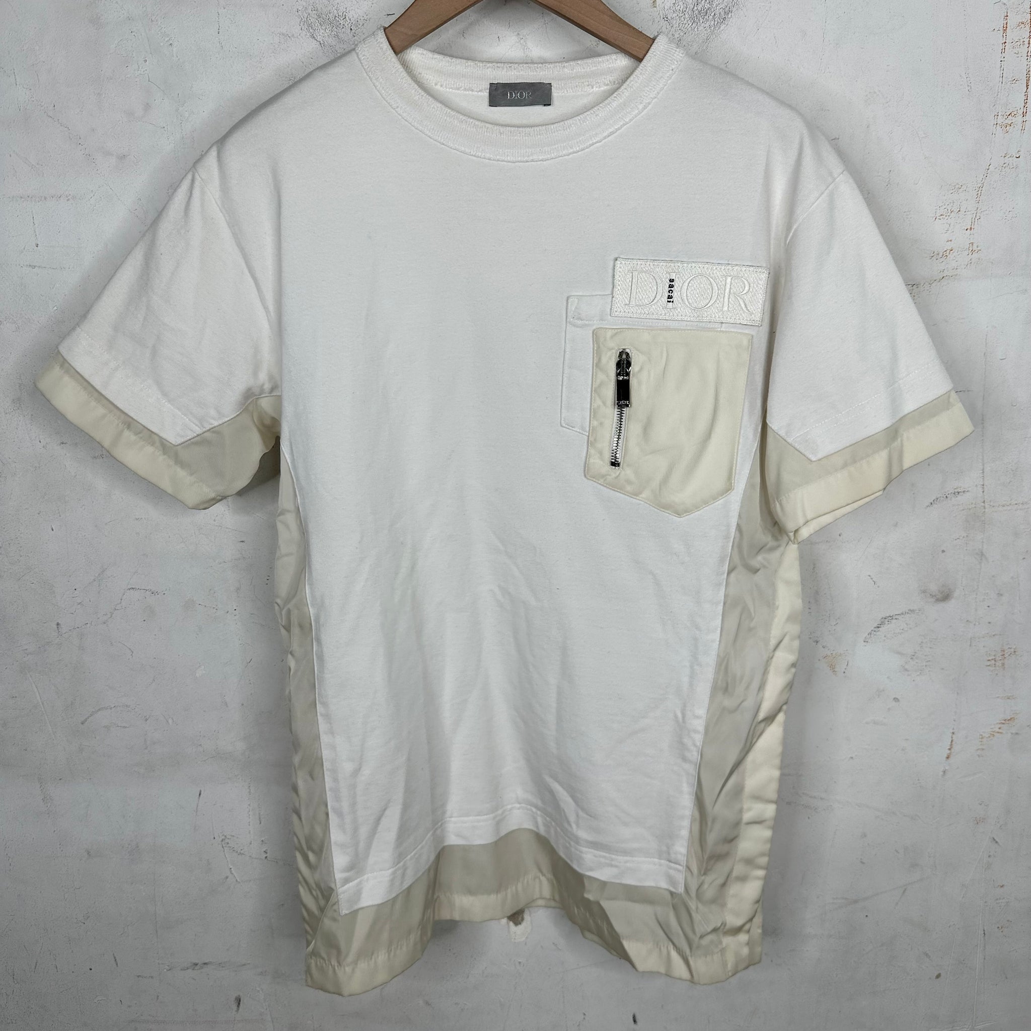 Dior x Sacai Paneled T-shirt