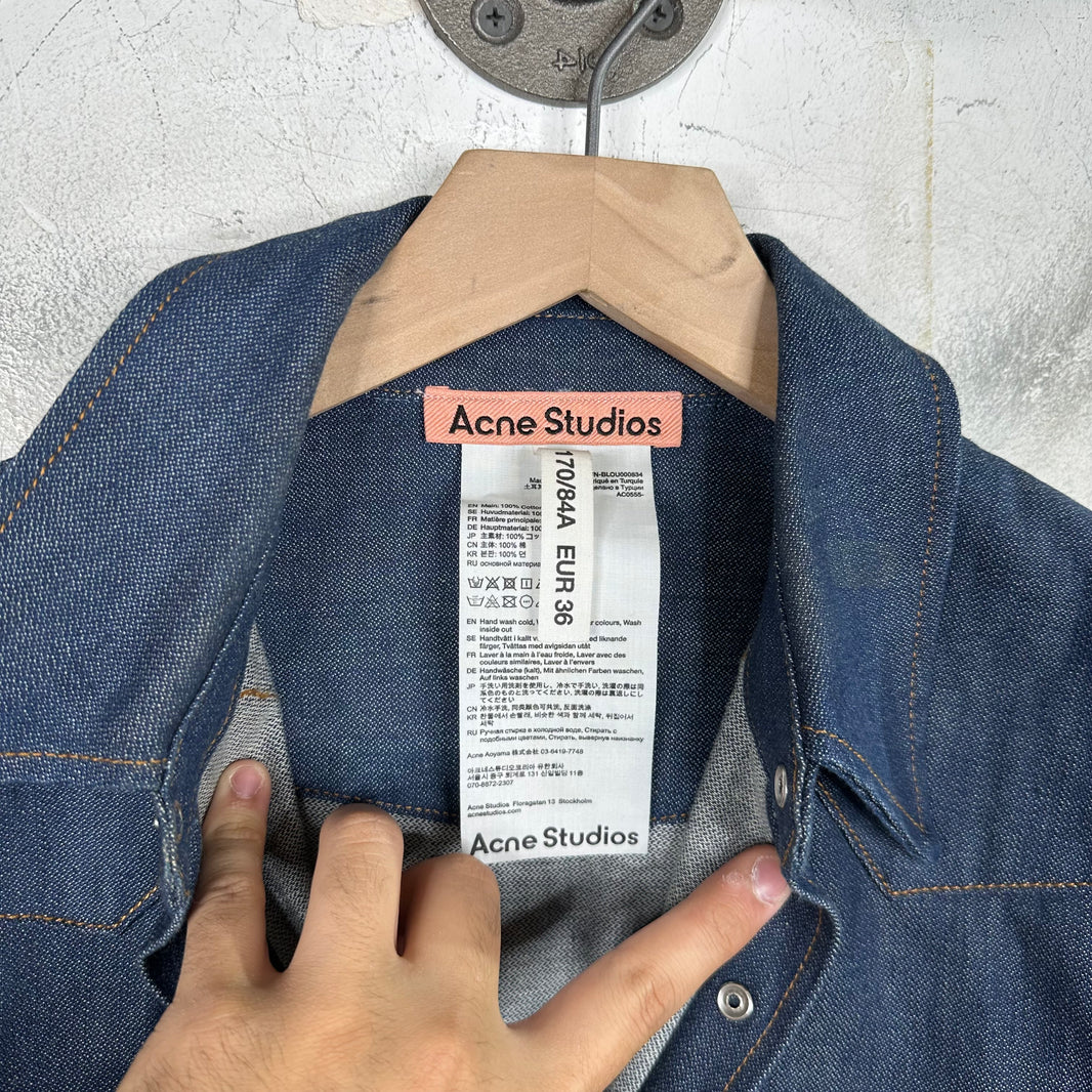 Acne Studios Denim Tiny Overshirt