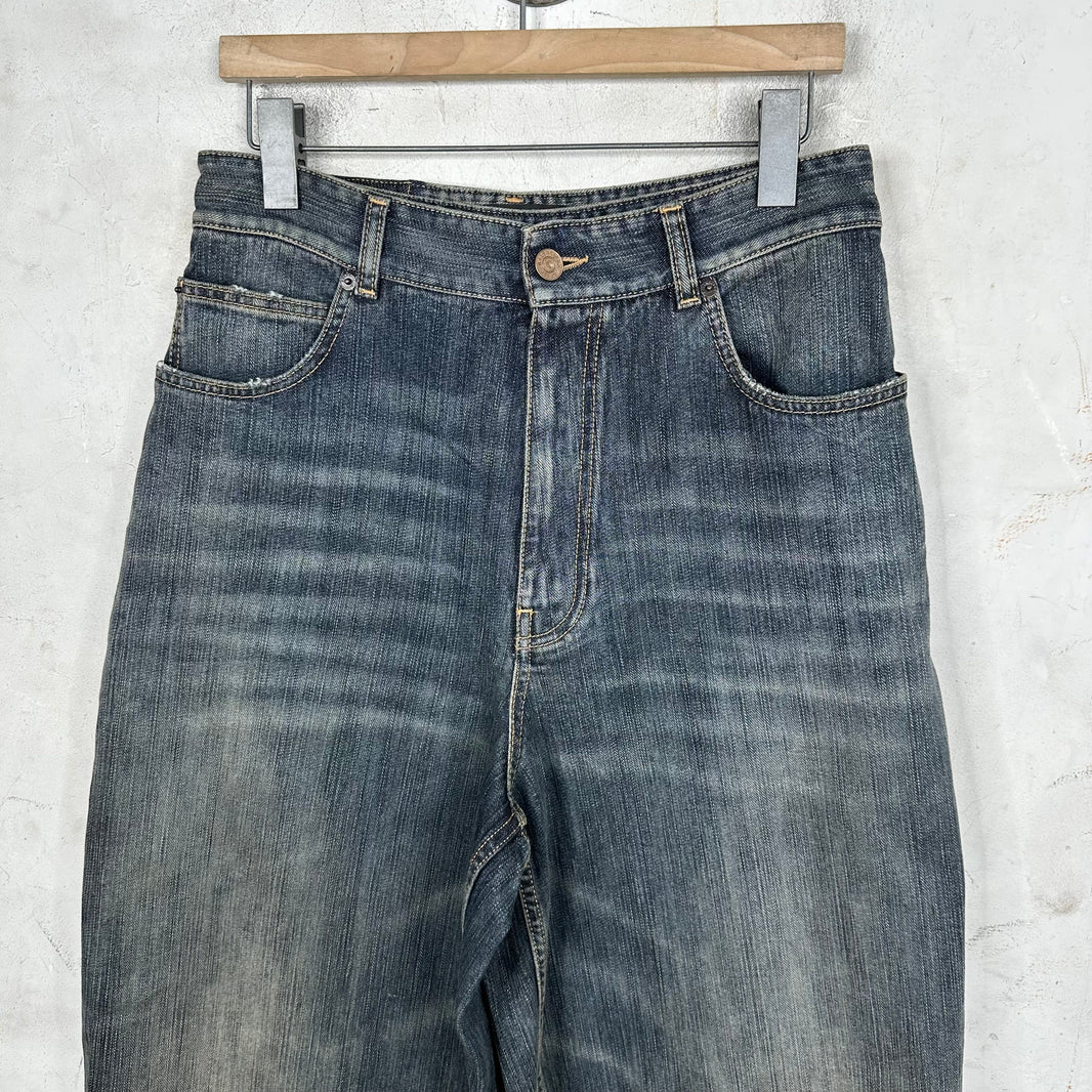 Balenciaga Layered Apron Jeans