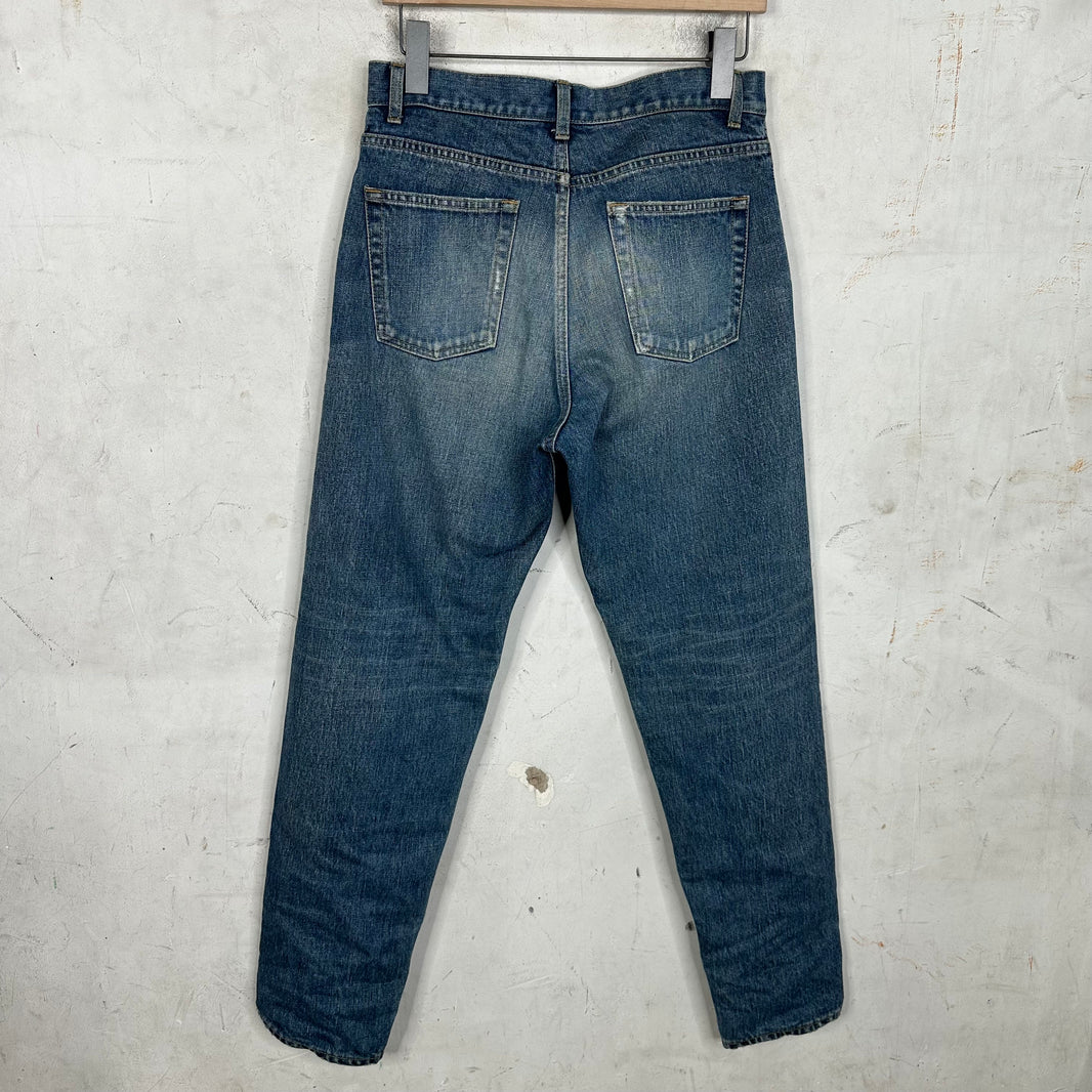 Saint Laurent D18 Distressed Denim