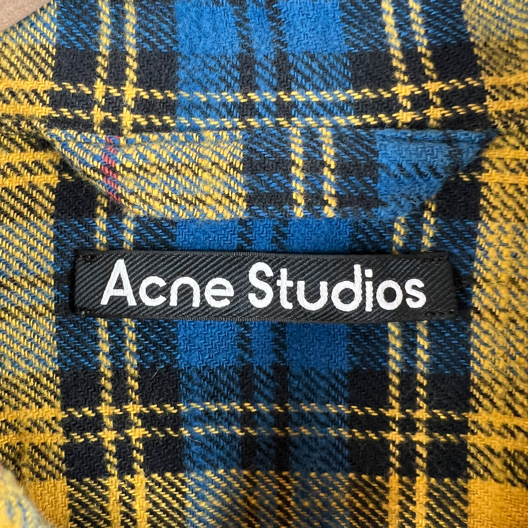 Acne Studios Blue/Yellow Flannel