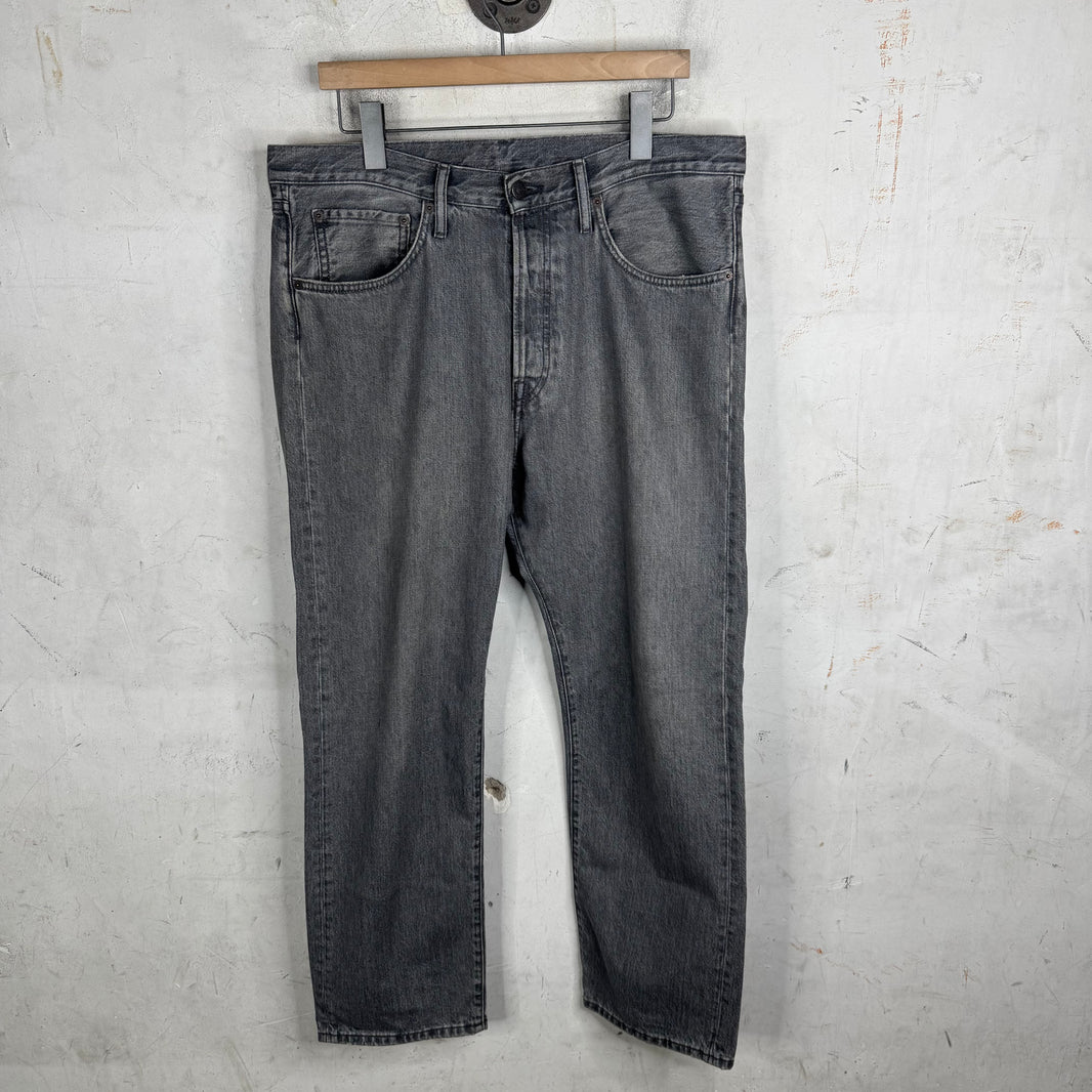 Acne Studios Gray Straight Leg Jeans