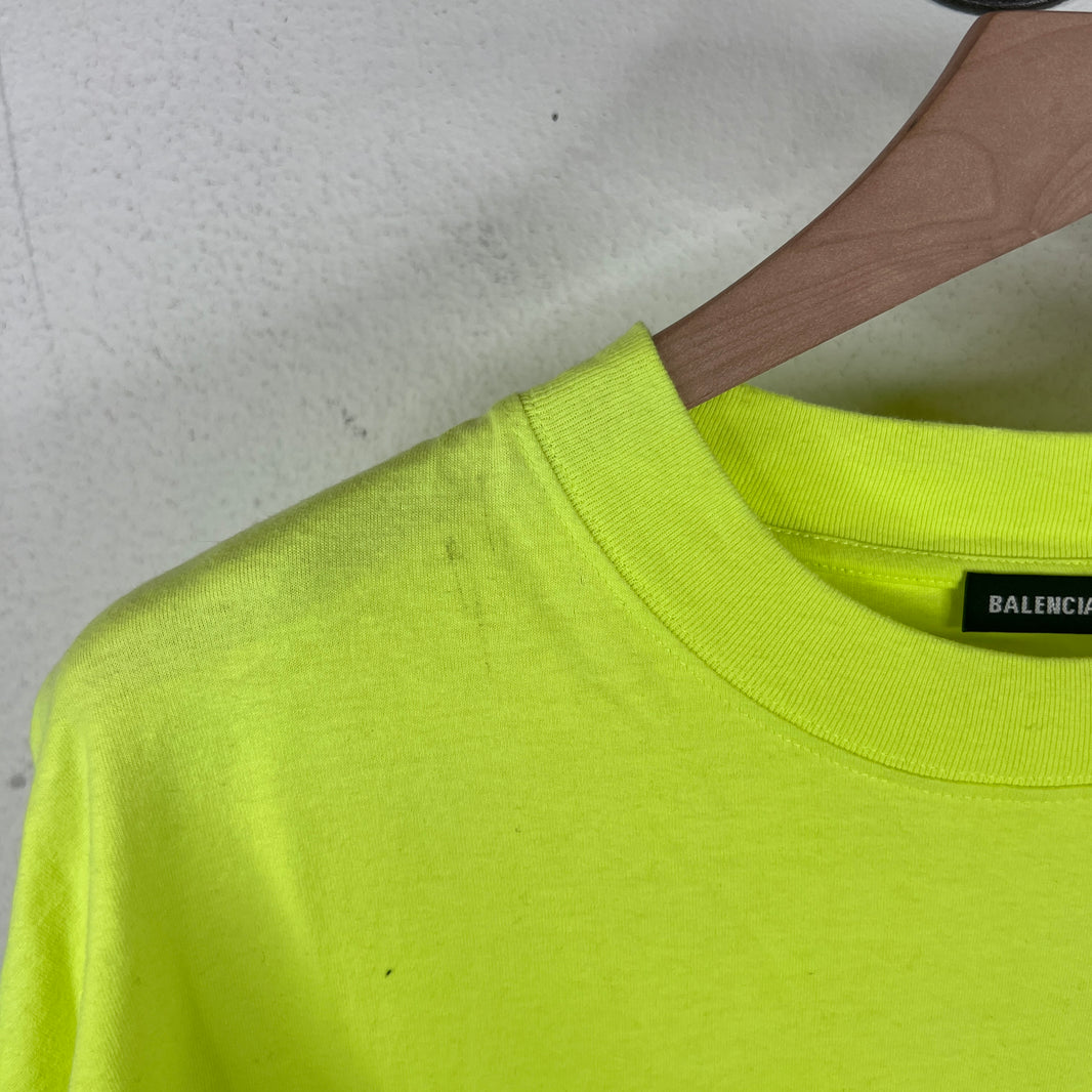 Balenciaga Neon Green T-Shirt