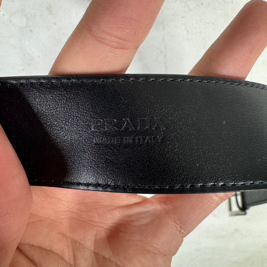 Prada Black Belt