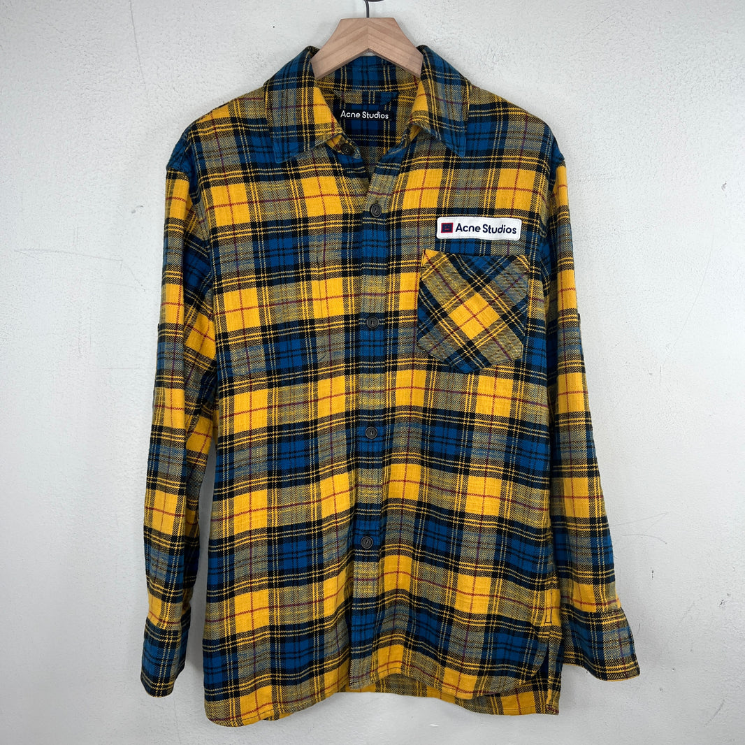 Acne Studios Blue/Yellow Flannel