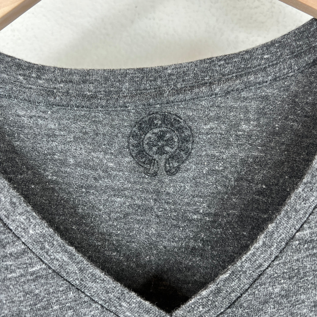 Chrome Hearts Crosses V-Neck T-Shirt