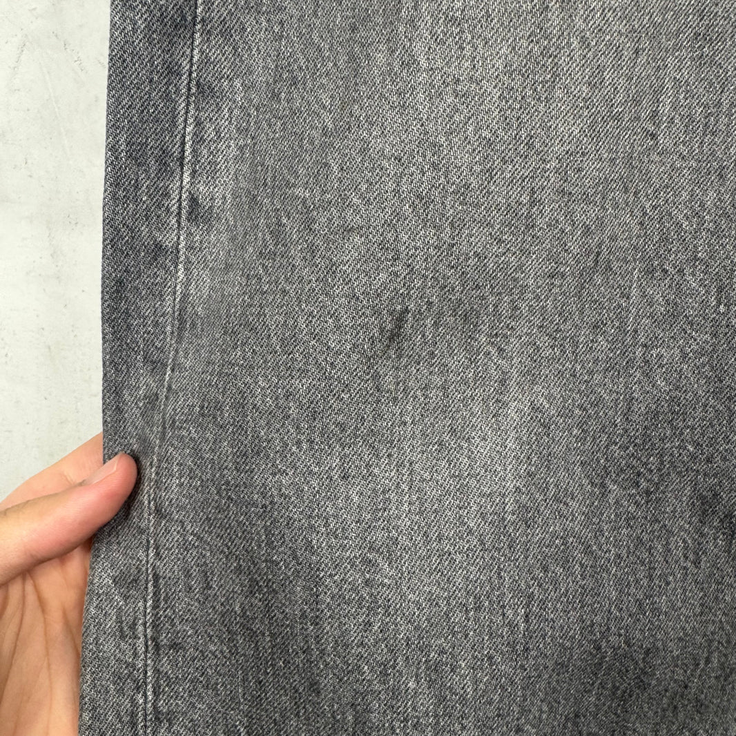 Acne Studios Gray Straight Leg Jeans