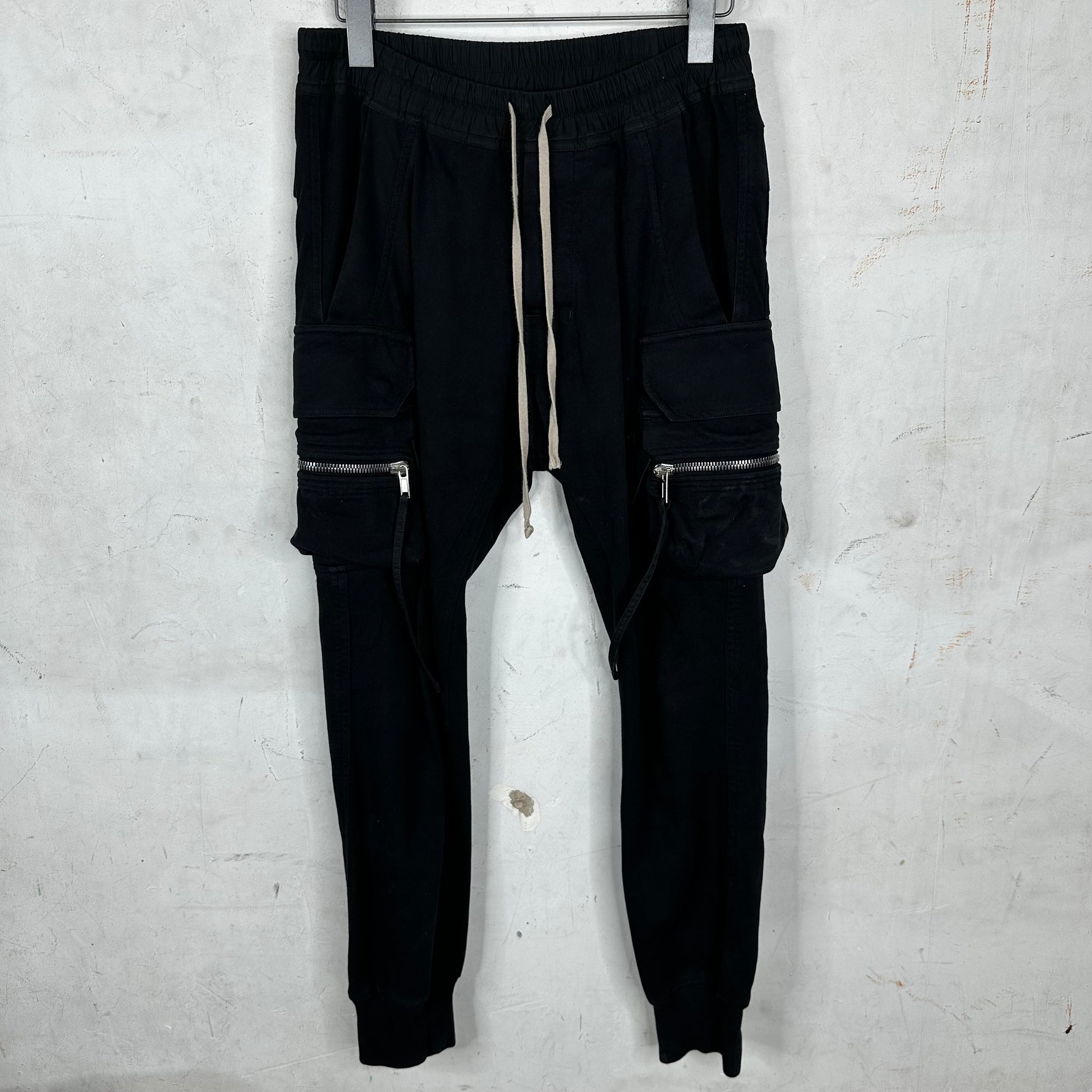 Rick Owens Pocketed Cargo Sweatpants