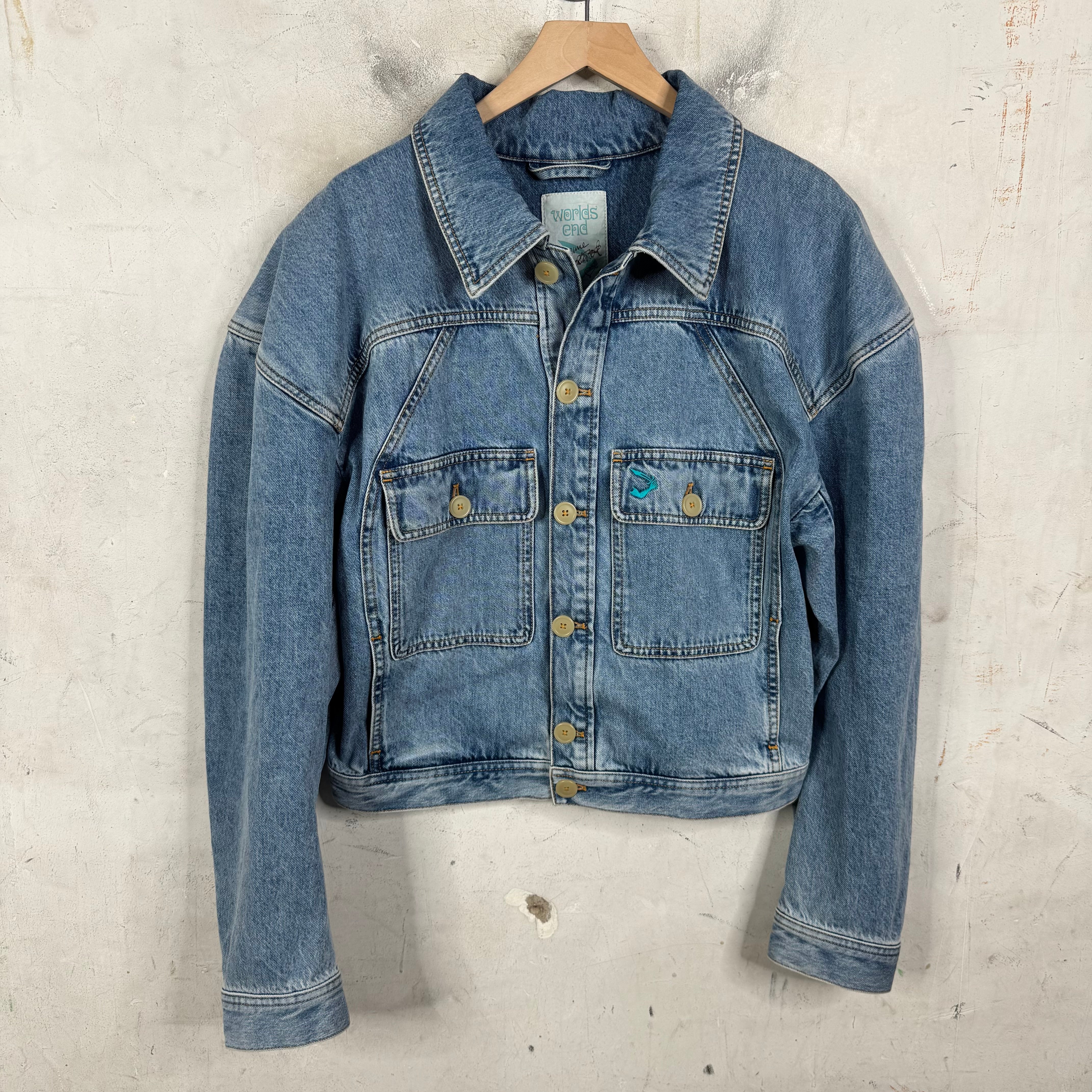 Vivienne Westwood Worlds End Denim Trucker Jacket – www.Lukes.store