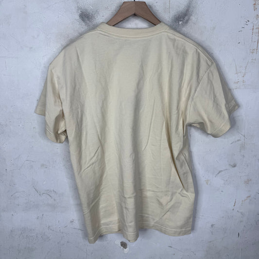 Balenciaga Cream BB Logo T-Shirt