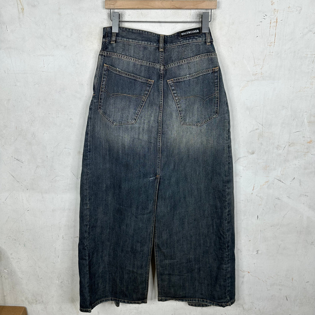 Balenciaga Layered Apron Jeans