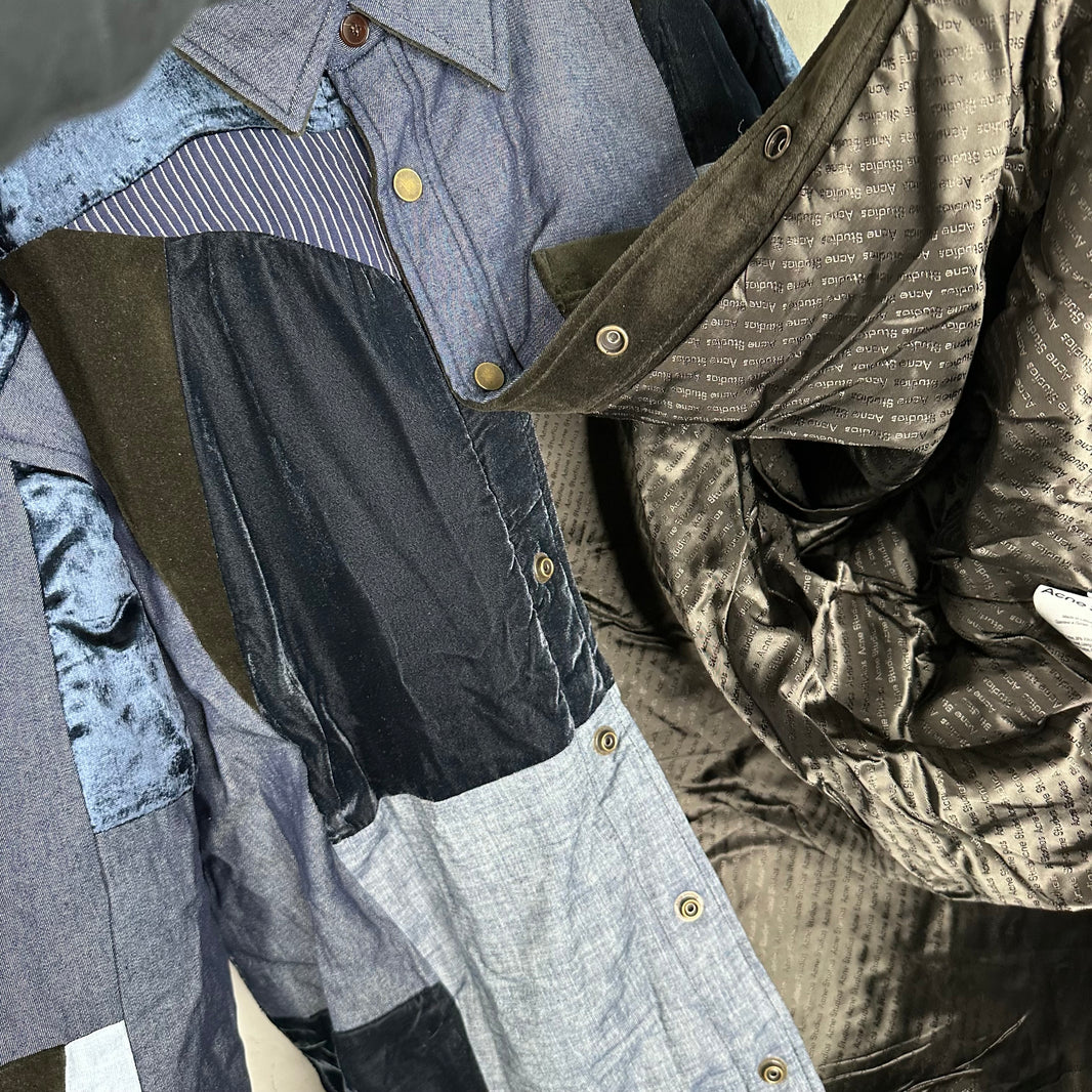 Acne Studios Patchwork Padded Overshirt