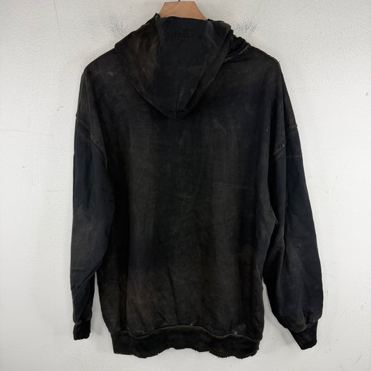 Balenciaga Mud Show Zip-Up Hoodie
