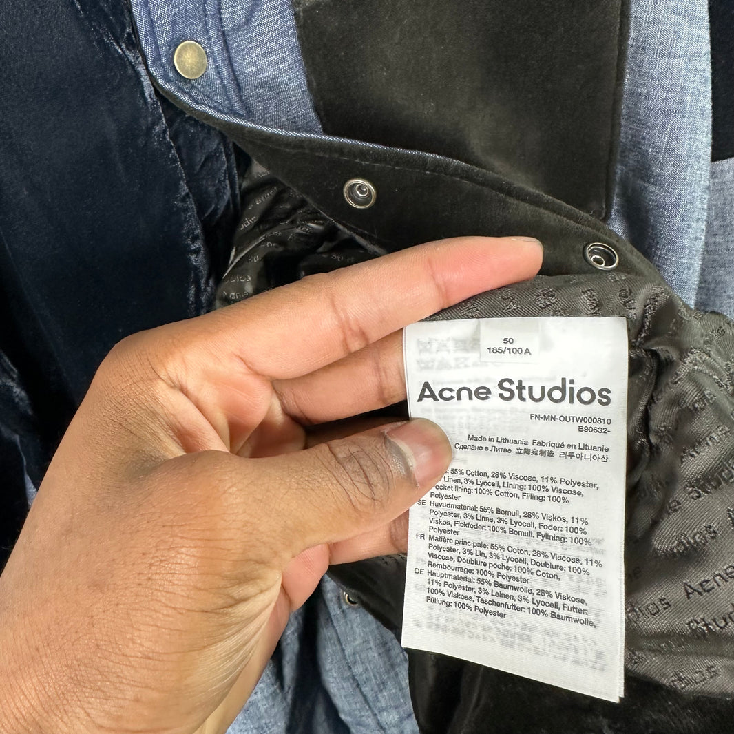 Acne Studios Patchwork Padded Overshirt