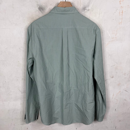 Miu Miu Checkered Logo Dress Shirt