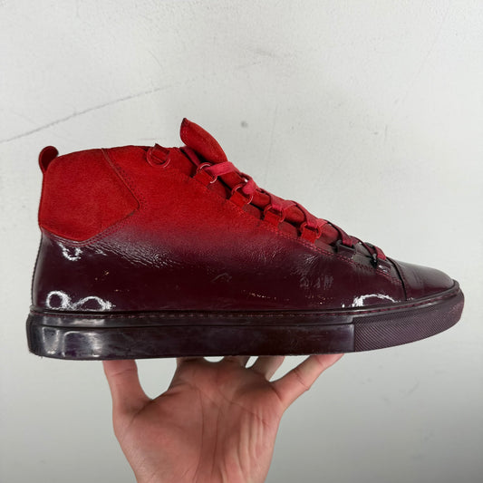 Balenciaga Ombre Red Arena Sneakers