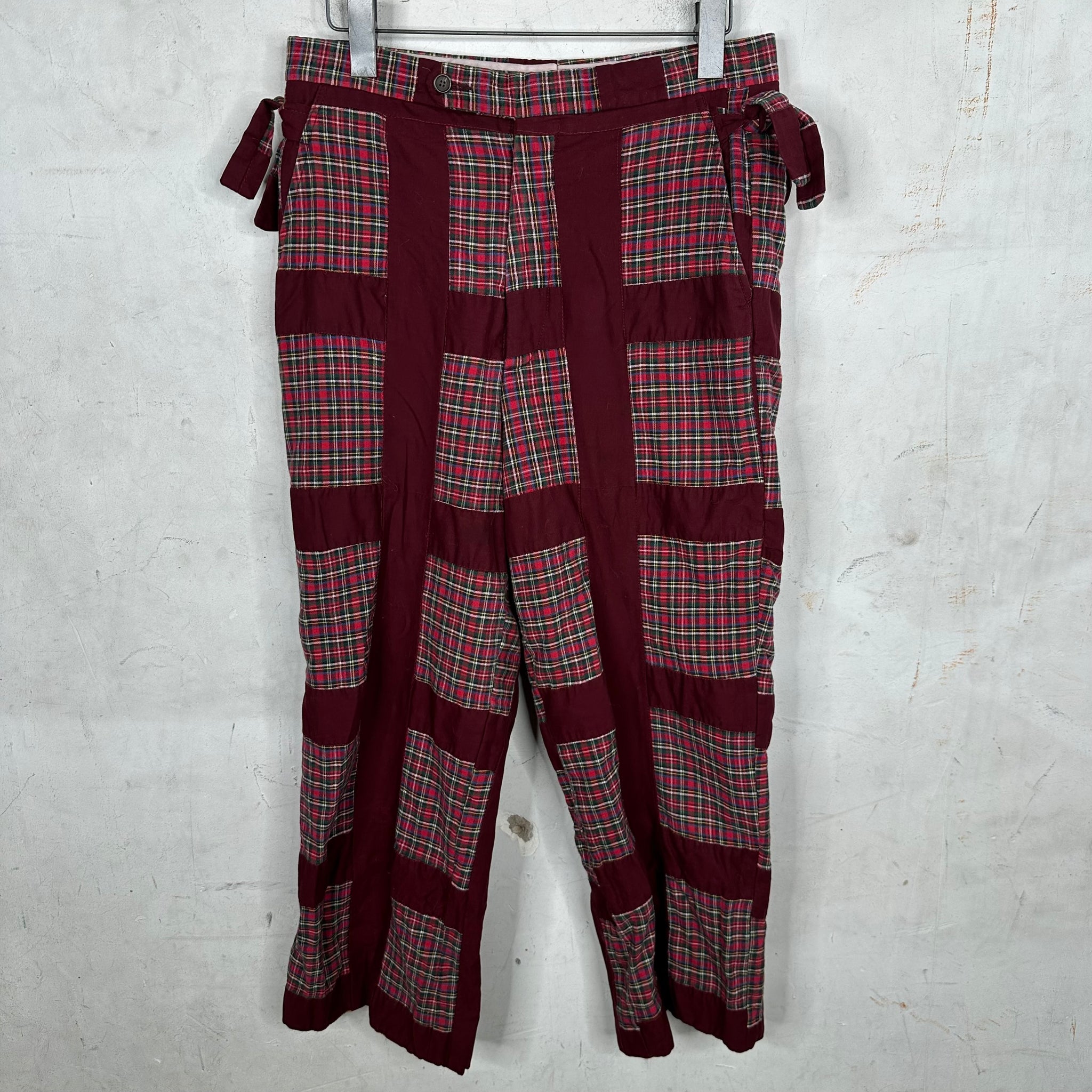 Bode Sectioned Tartan Trousers