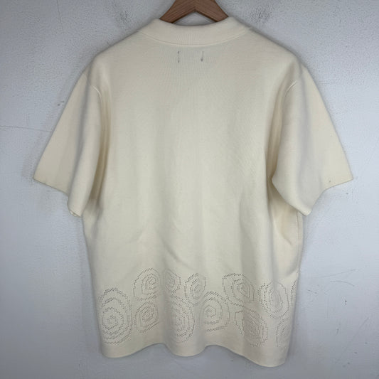 Stussy Knit Swirl Logo Button Up