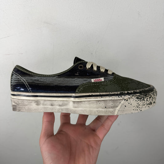 Vans La Habana Green/Blue Authentic Sneakers