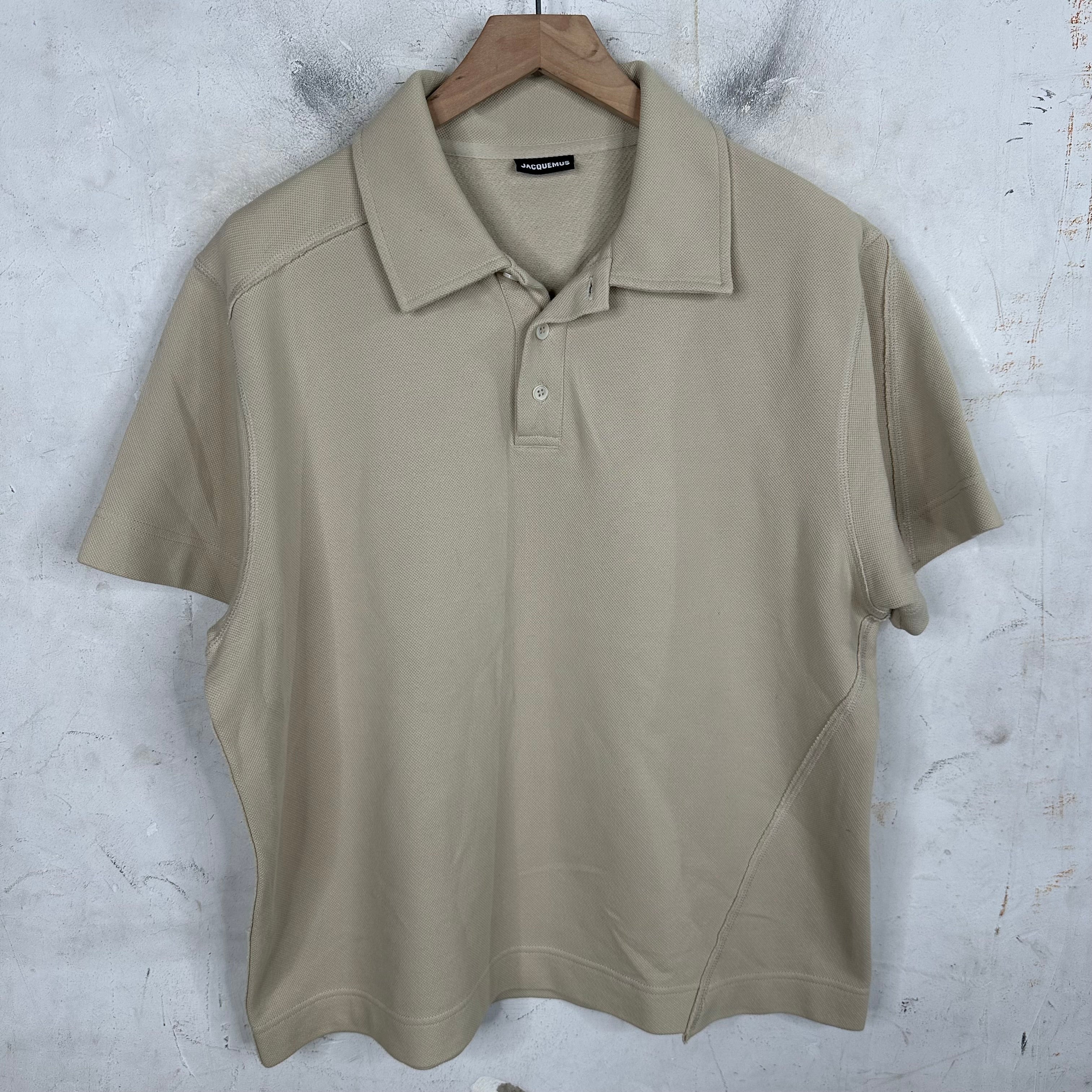Jacquemus Side Seam Polo Shirt – www.Lukes.store
