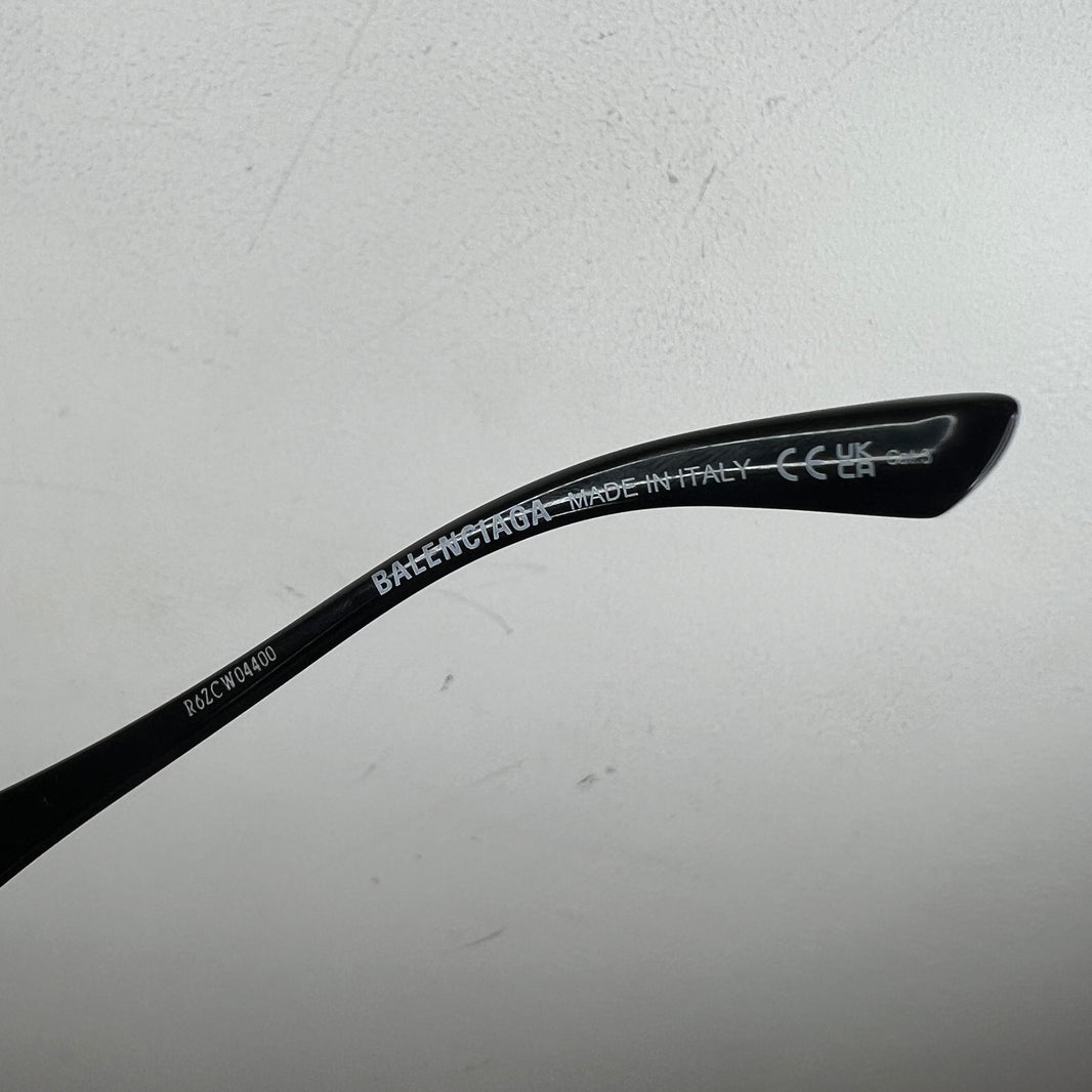 Balenciaga BB0285S Black Oval Sunglasses