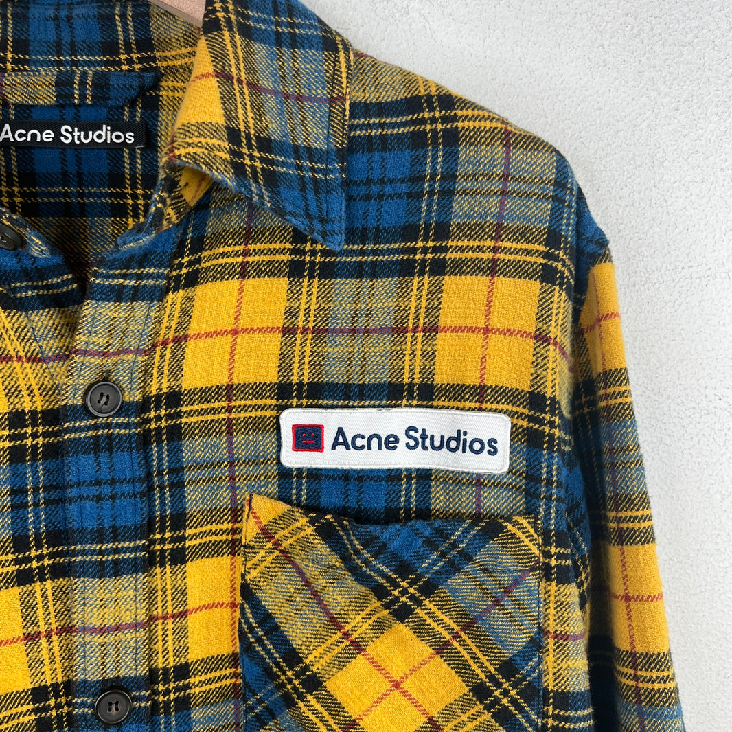 Acne Studios Blue/Yellow Flannel