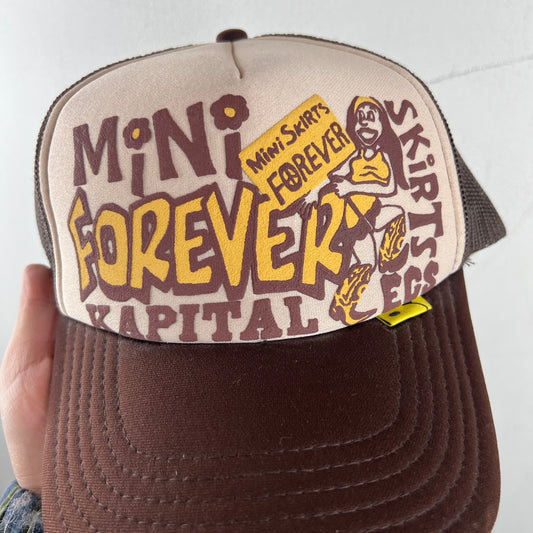 Kapital Mini Skirt Trucker Hat