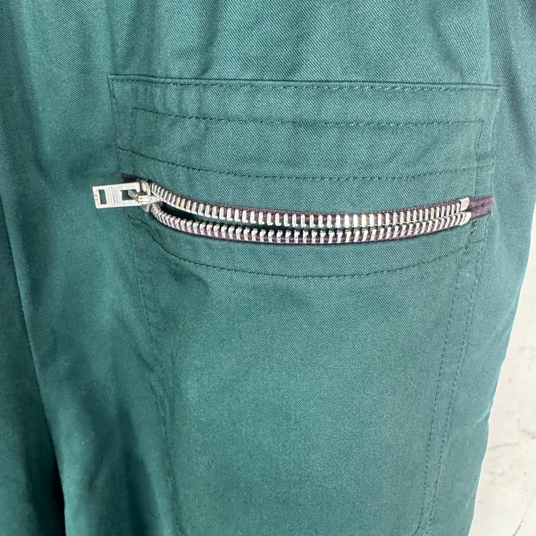 Acne Studios Green Beaded Drawstring Pants