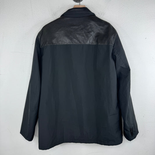 Prada Leather Collar Ski Jacket