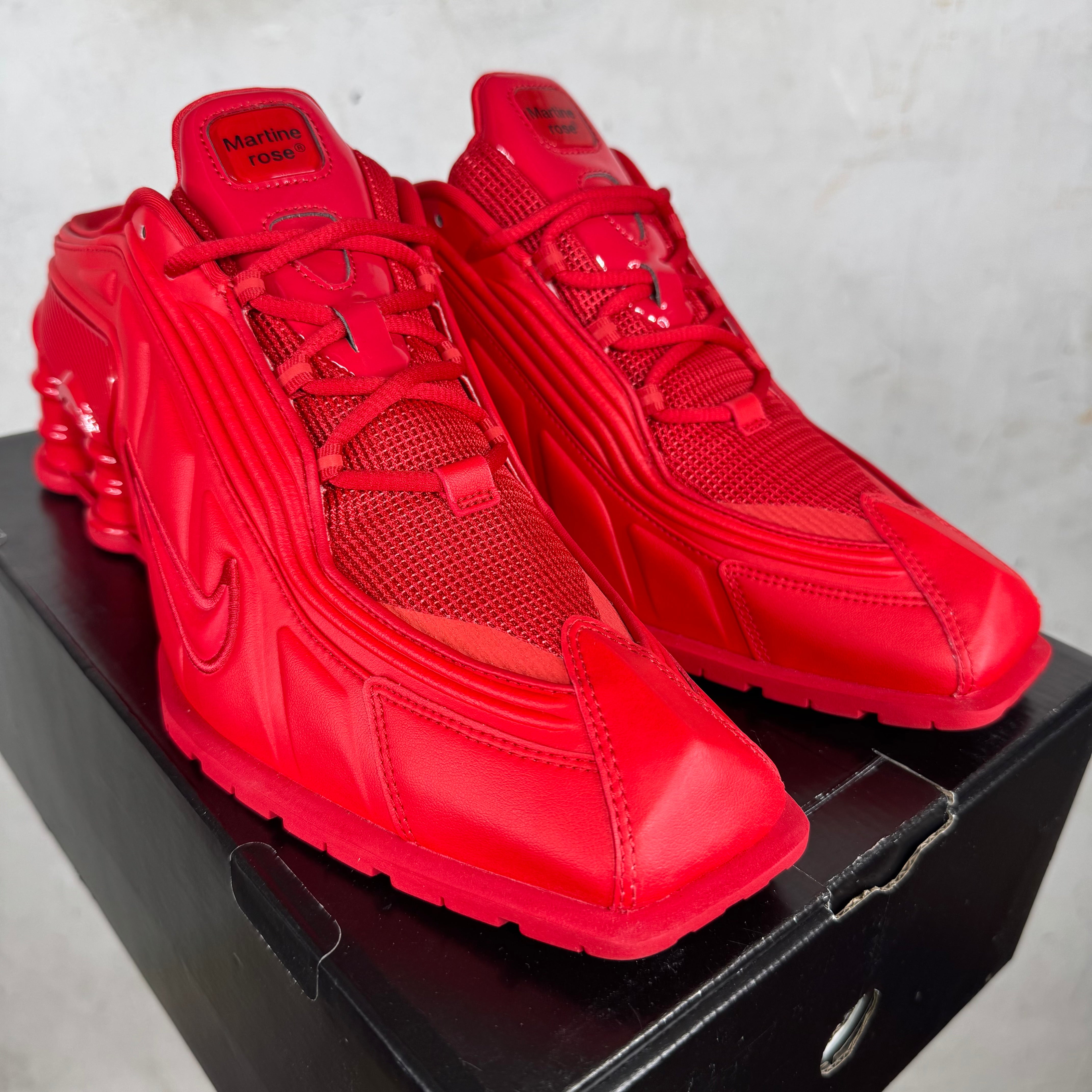 Nike x Martine Rose Red Shox MR4 Mules – www.Lukes.store