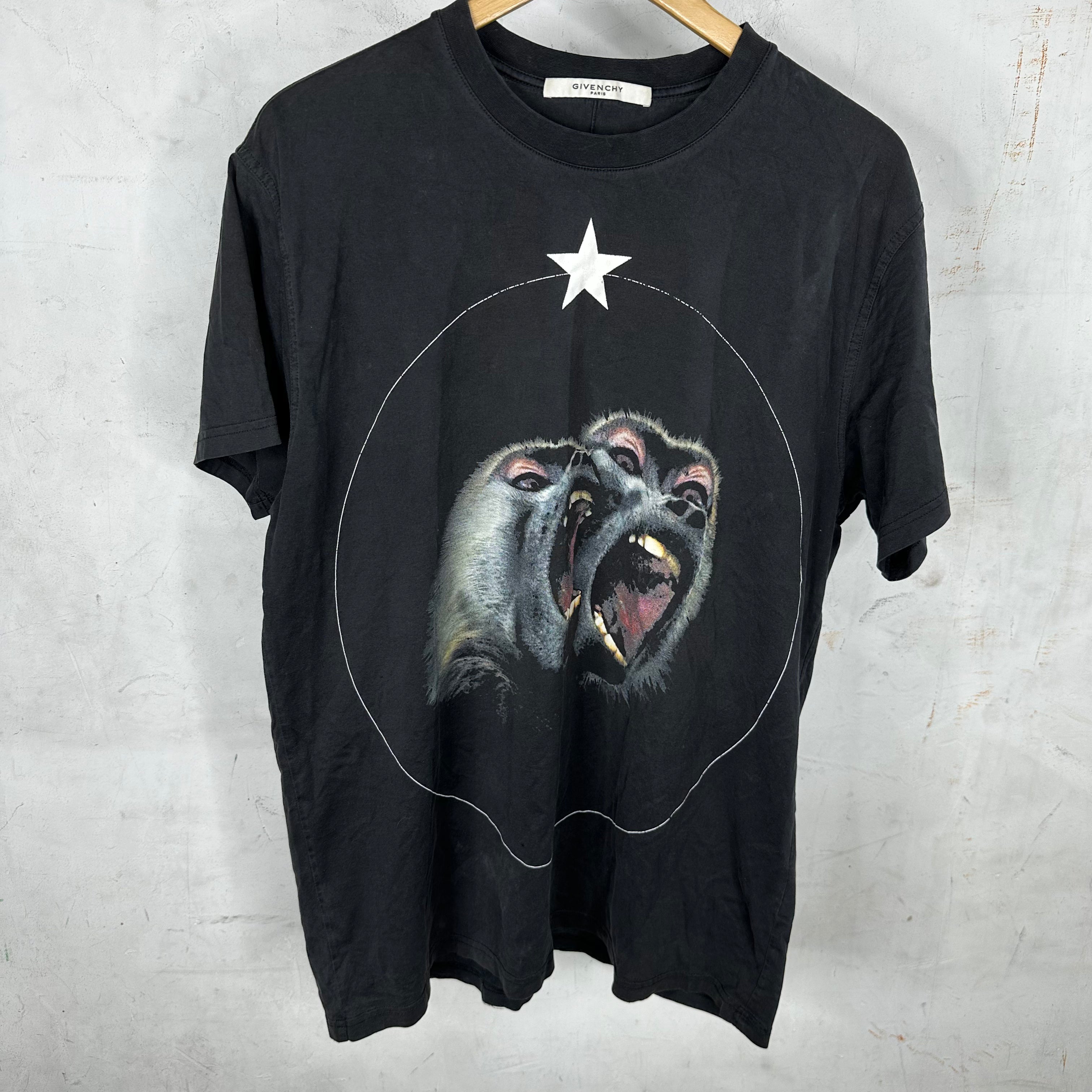 Givenchy t shirt monkey sale