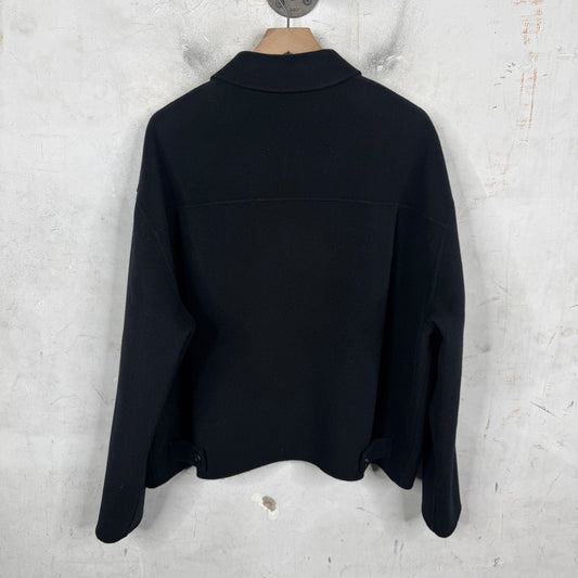 Acne Studios Wool Zipped Trucker Jacket