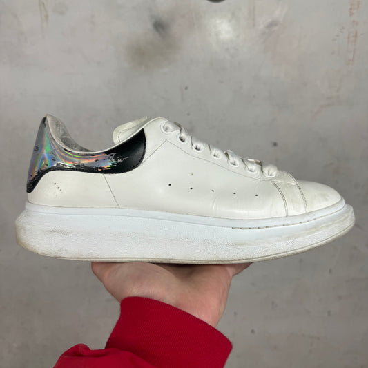Alexander McQueen Oversized Sneaker White/Metallic