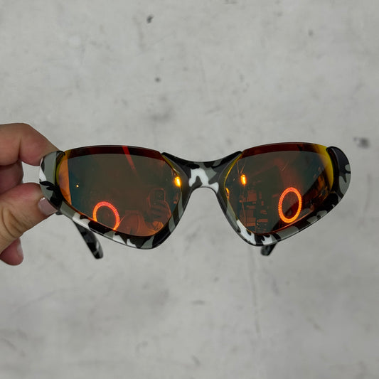 Balenciaga Snow Camo Reverse Xpander Sunglasses