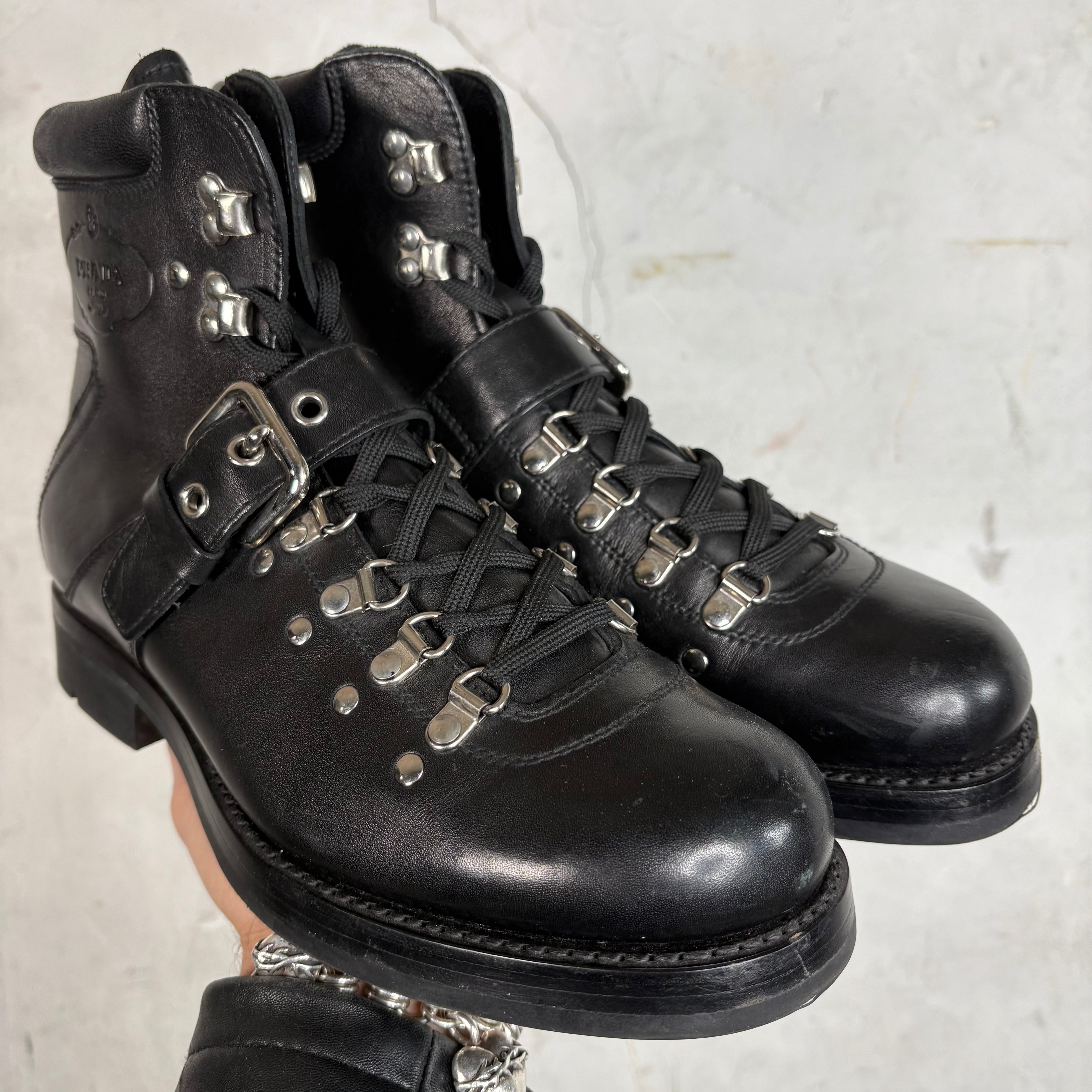 Prada Belted Hiking Boot – www.Lukes.store