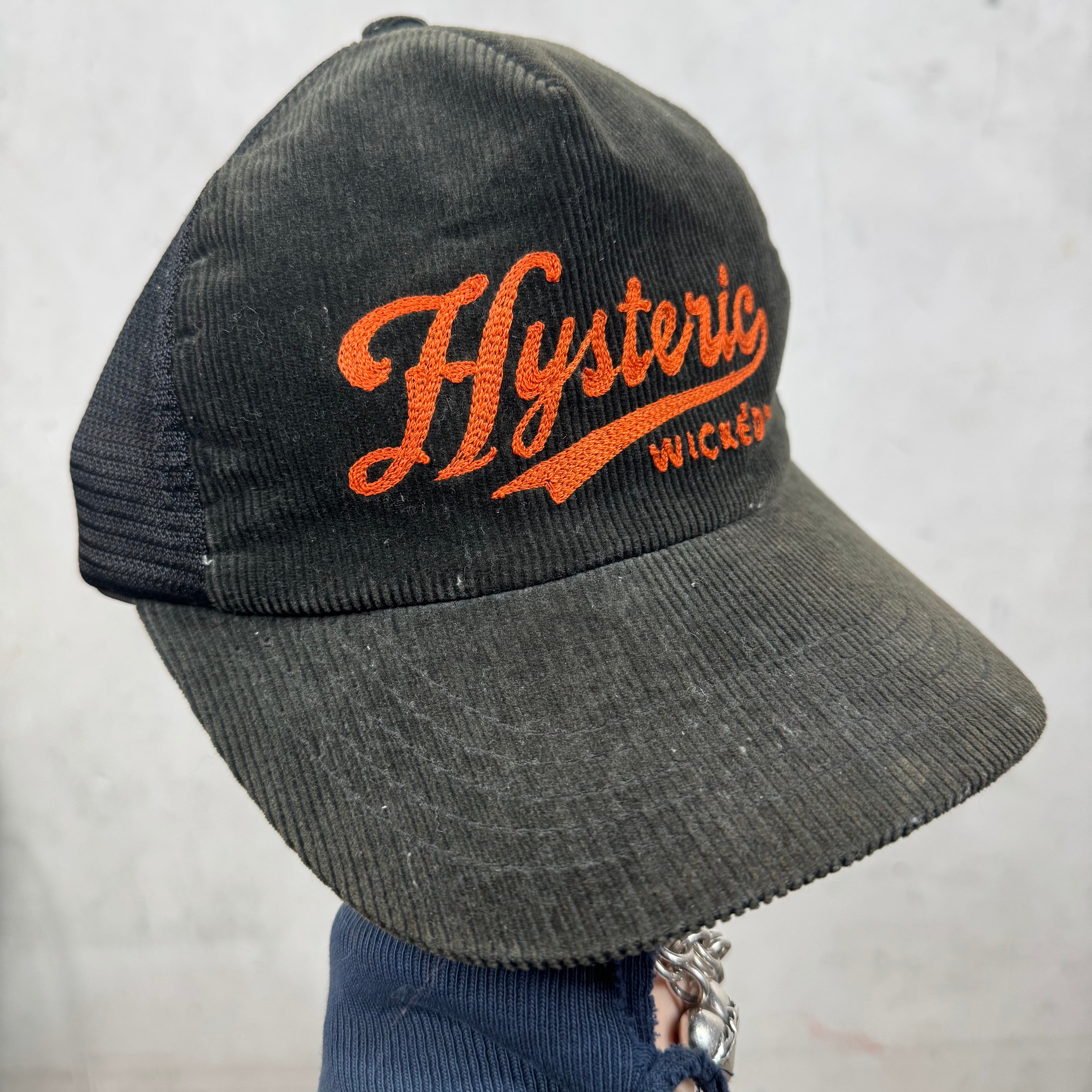 Hysteric Glamour Logo Chain Stitched Trucker Hat – www.Lukes.store